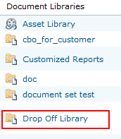 Drop Off Library