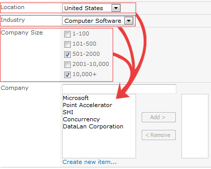 cascaded lookup