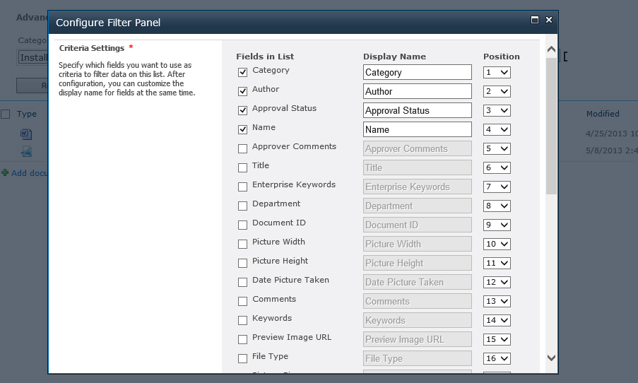 Fill by any columns