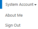 system account
