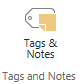 tags and notes