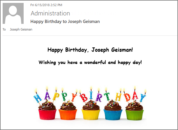 Birthday Wishes For Employee Email Corporate Birthday Ecards