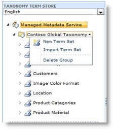 How to Create, Configure, and Manage Groups and Term Sets in Managed Metadata
