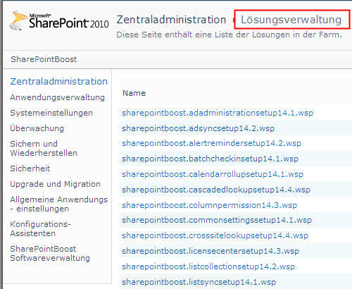 sharepoint 2010 Update Konflikte