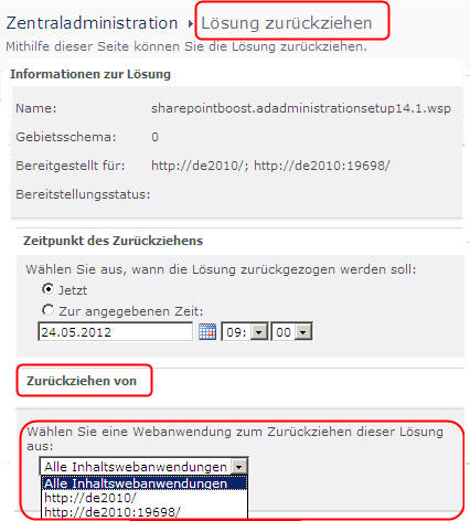 sharepoint 2010 Update Konflikte