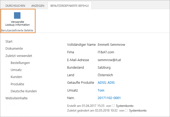 BoostSolutions Lookup Tracker