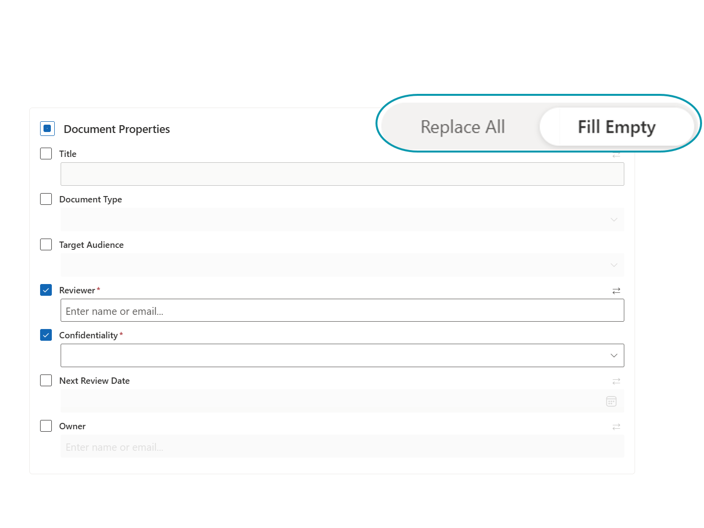 Precision Metadata Editing