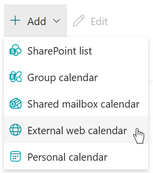 External Web Calendar for Calendar Rollup Web Part