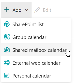 Shared Mailbox Calendar for Calendar Rollup Web Part