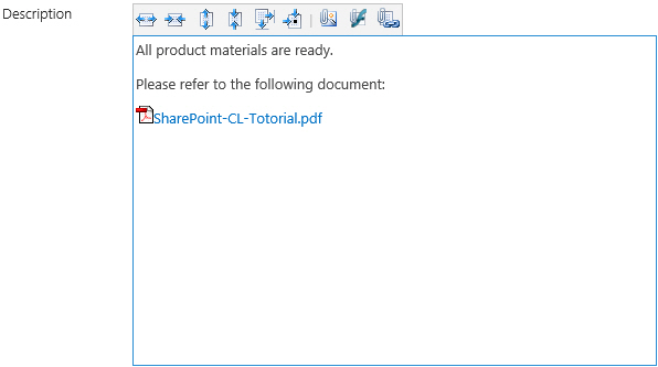 Insert hyperlink into SharePoint Rich Text Box easily