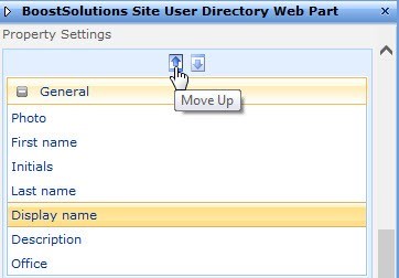 Move AD items during configuring this SharePoint web part